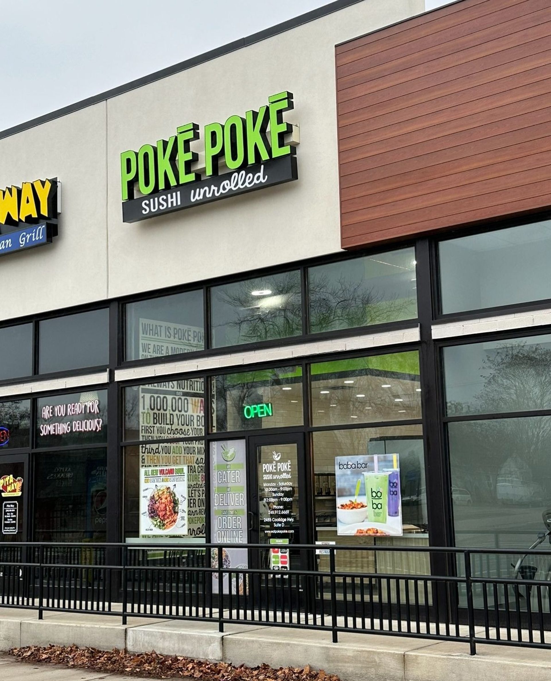 Poke Poke, Sushi Unrolled – Berkley