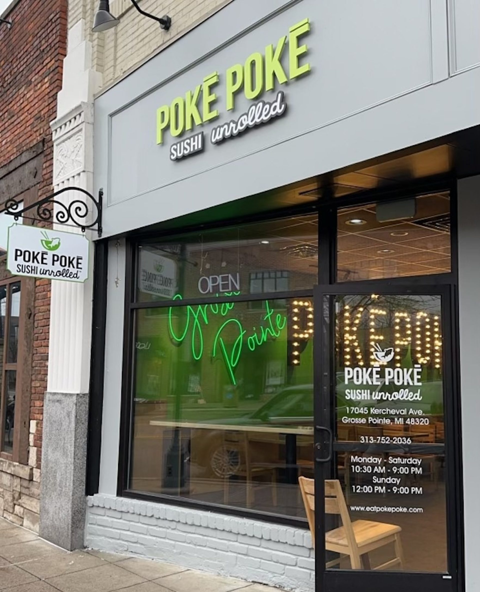 Poke Poke, Sushi Unrolled – Grosse Pointe