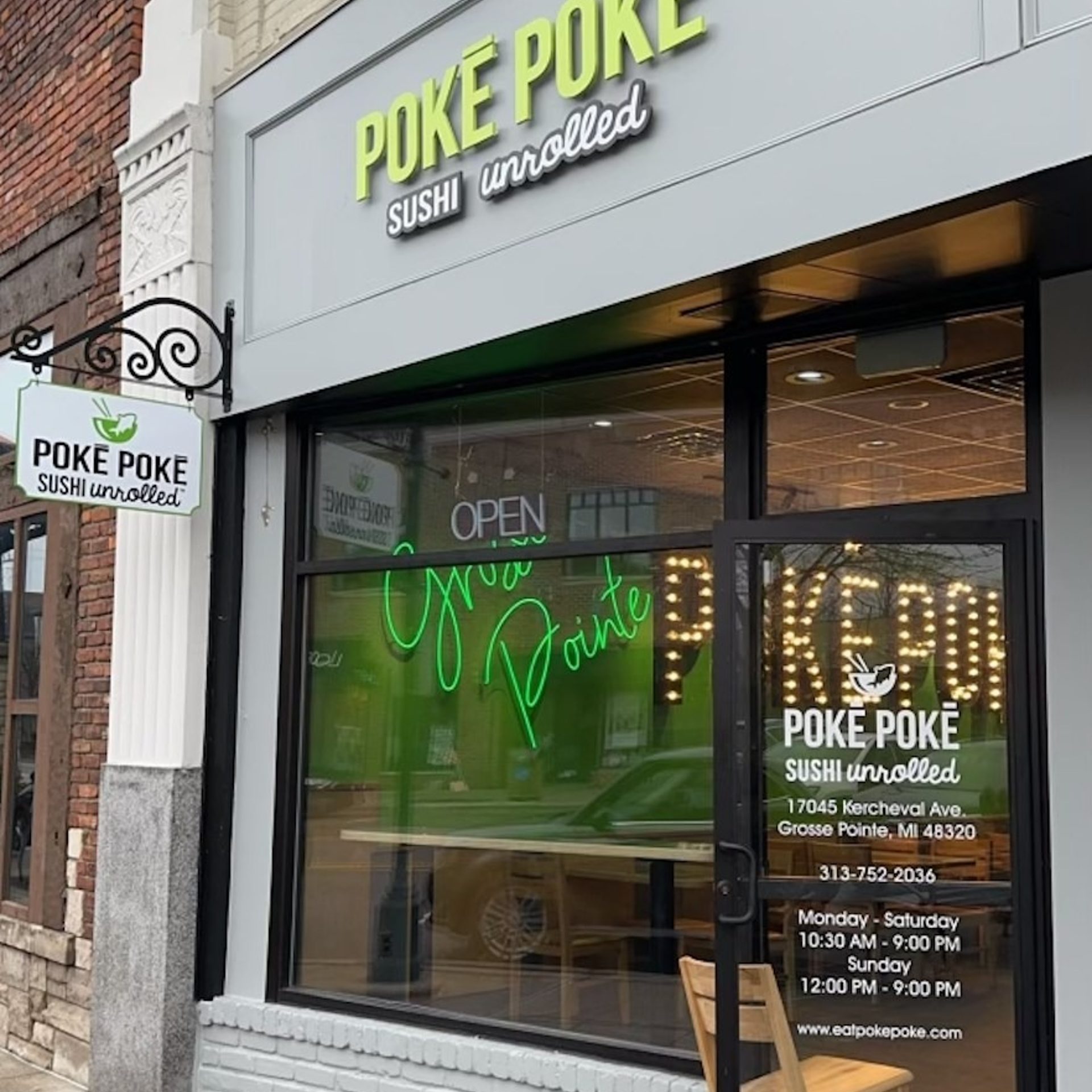 Poke Poke, Sushi Unrolled – Grosse Pointe