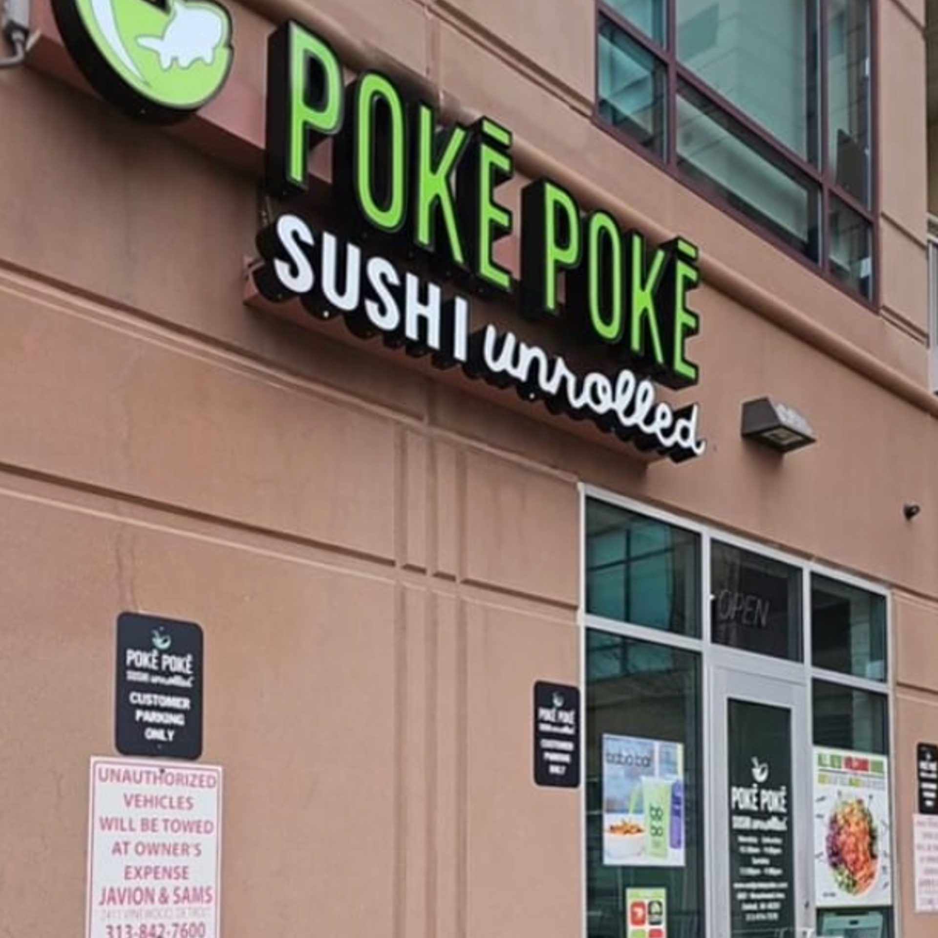 Poke Poke, Sushi Unrolled – Midtown Detroit