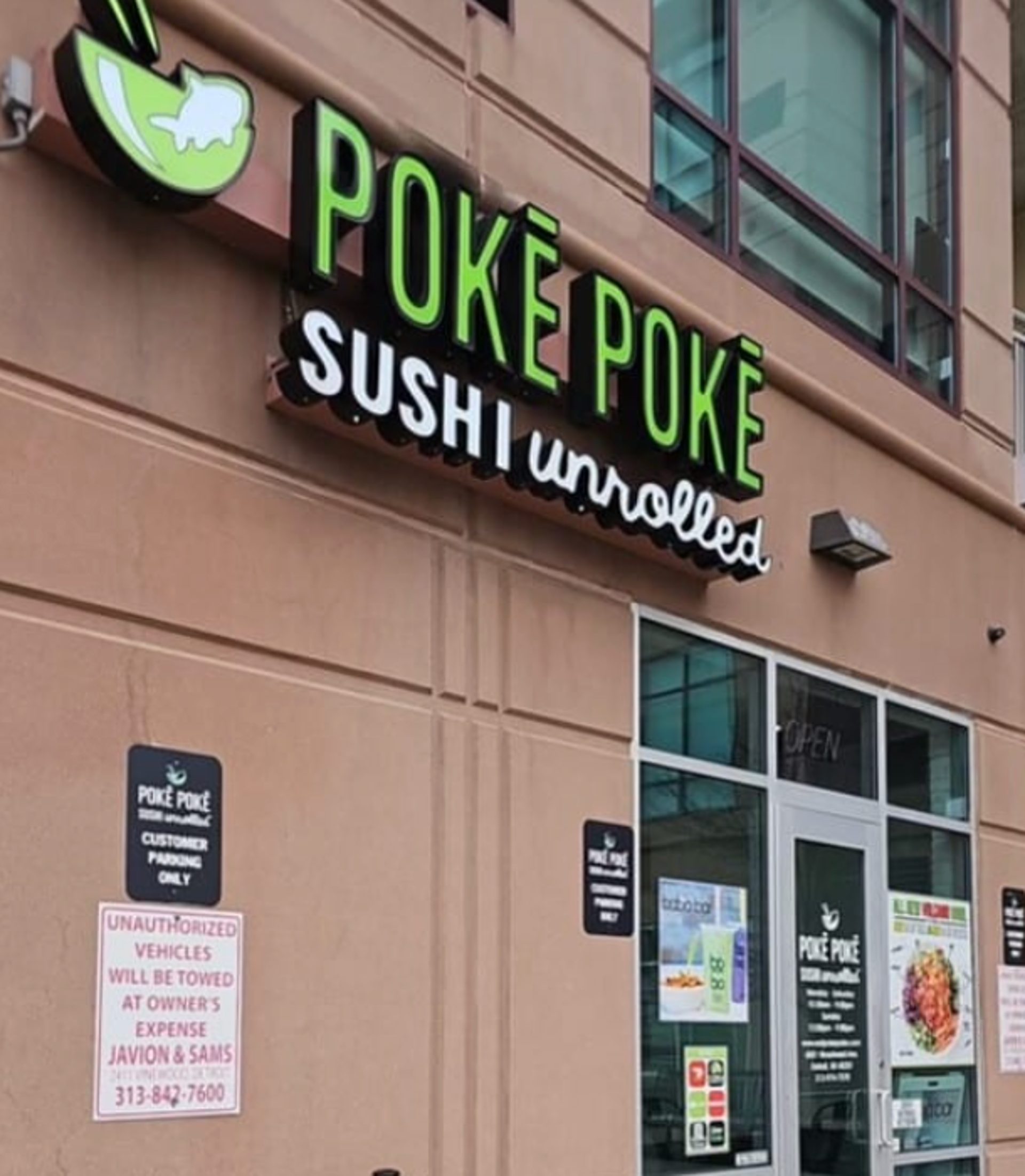 Poke Poke, Sushi Unrolled – Midtown Detroit