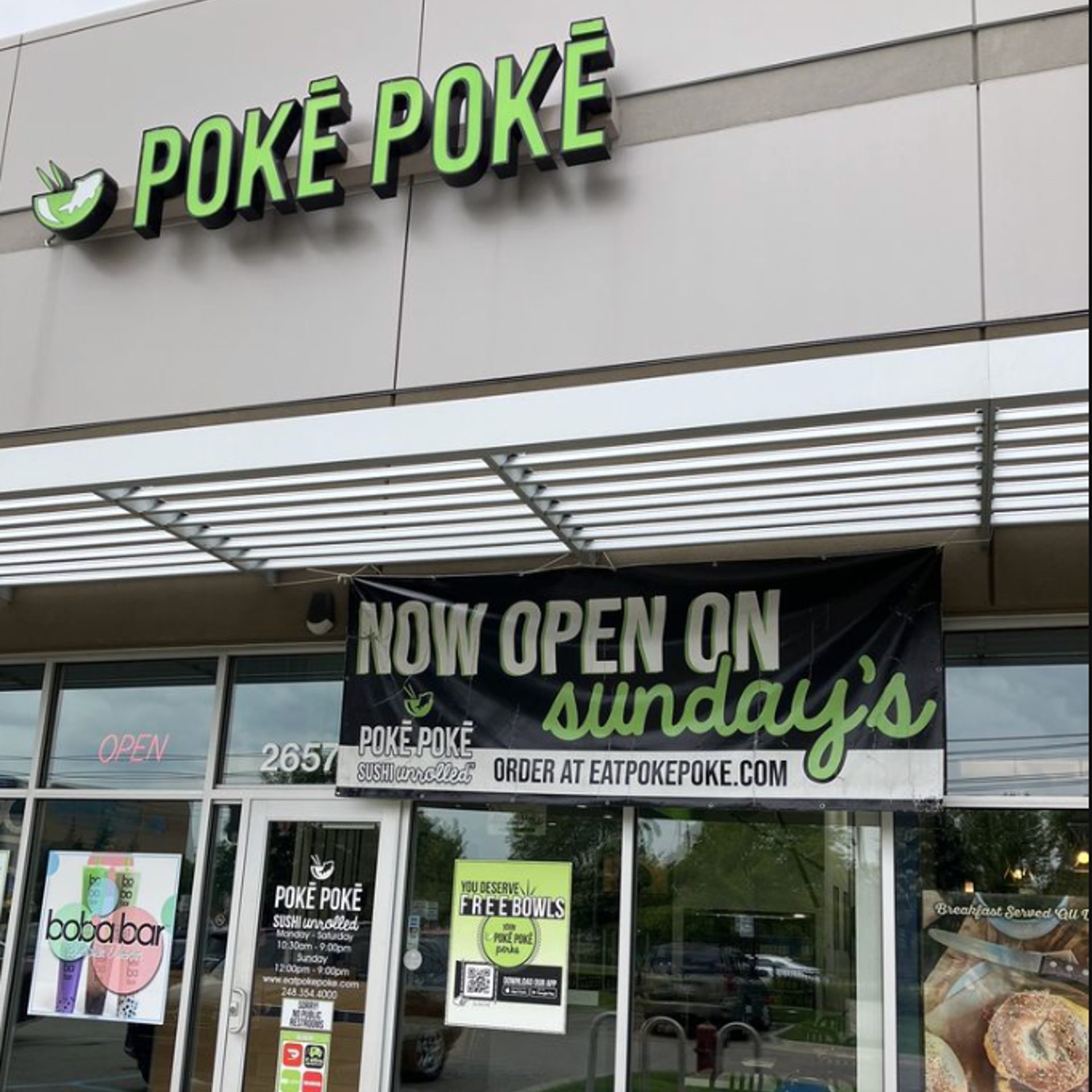Poke Poke, Sushi Unrolled – Southfield