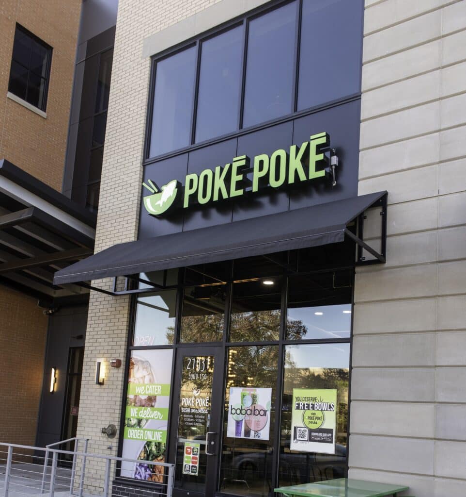 Poke Poke Sushi Unrolled in Dearborn Michigan