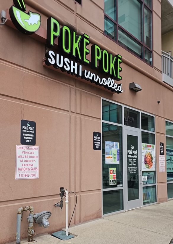 Poke Poke location in Midtown Detroit